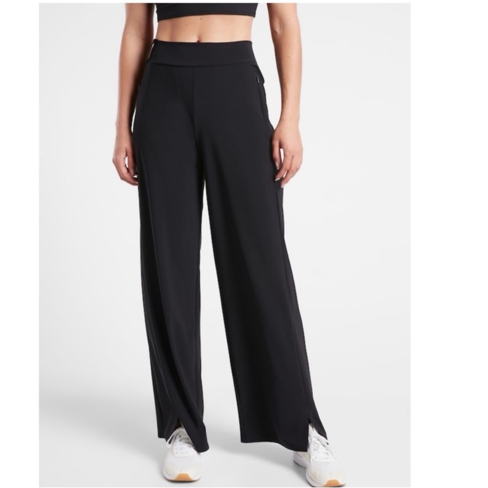 Athleta cosmic wide legs pants size 8T